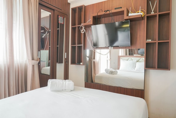 Quarto | Wi-Fi de cortesia, roupa de cama