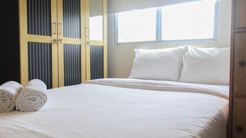 2 habitaciones, wifi gratis y ropa de cama