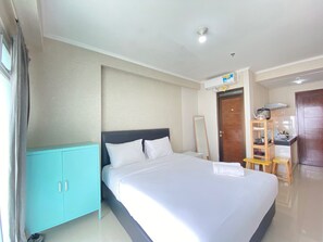 Quarto | Wi-Fi de cortesia, roupa de cama