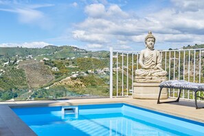 Pool - Cottage "Casa Loli" with Mountain View, Private Pool & Terrace (Frigiliana)