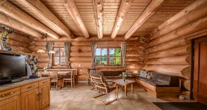 Naturstammhaus Morgensonne - Heumanns Blockhäuser am Wald