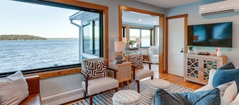 Winnipesaukee Lakefront Home with Dock & Views!