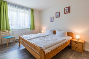 2 bedrooms, bed sheets - Vacation apartment Edda (Klütz)