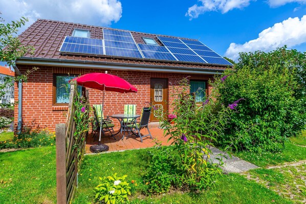 Outdoor dining - Vacation apartment Edda (Klütz)