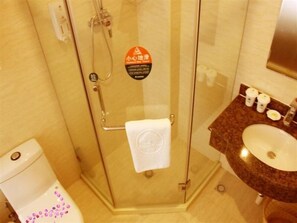 Bathroom - Greentree Inn Beijing Tongzhou Tuqiao Subway Station Express Hotel (Tongzhou)