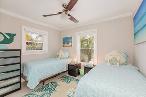 2 chambres, accès au Wi-Fi (inclus), literie fournie