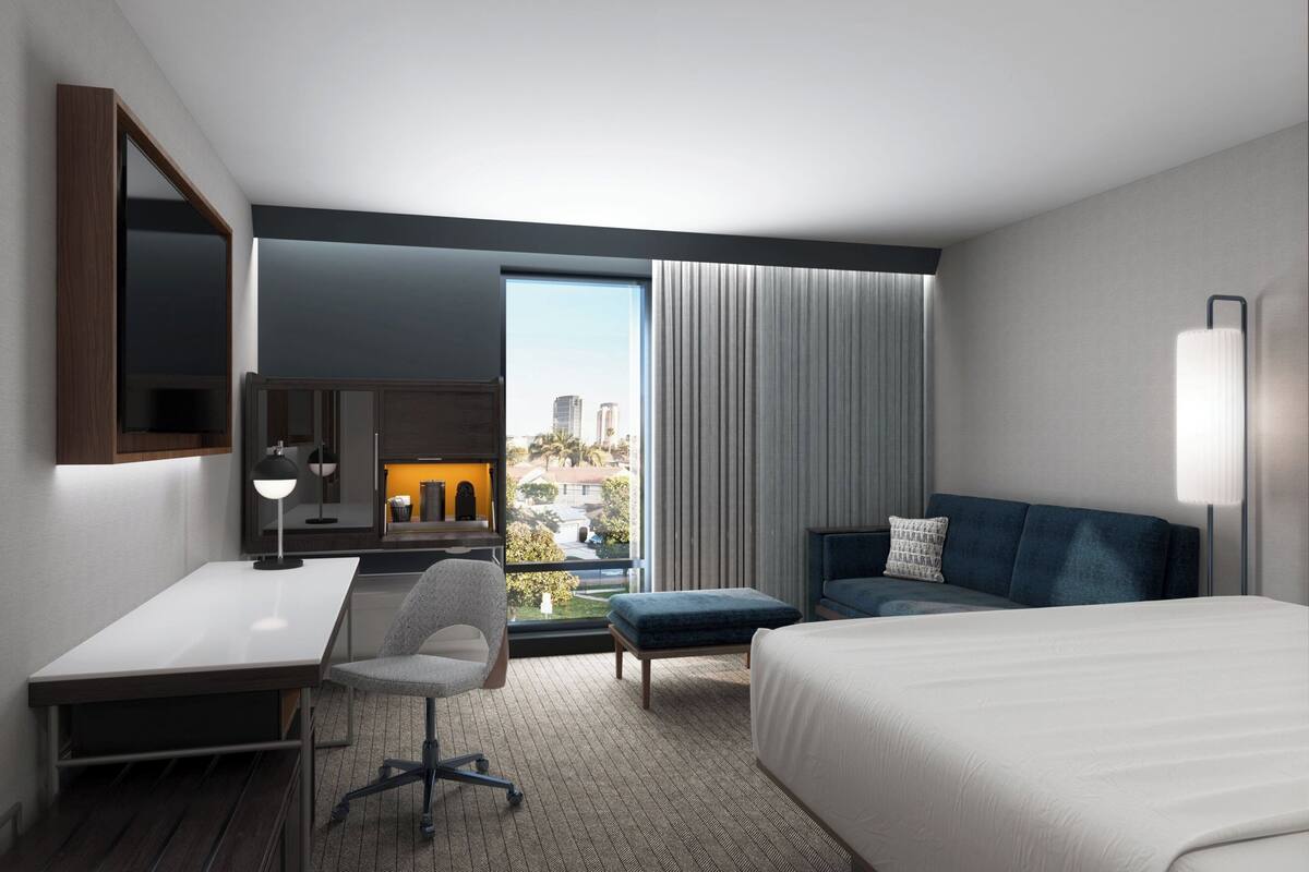 junior suite, 1 bedroom | in-room safe, blackout curtains, iron/ironing board