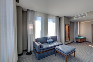 In-room safe, blackout curtains, iron/ironing board
