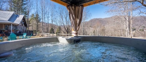 Baignoire à remous extérieure