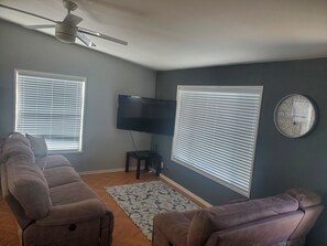 Smart TV, stereo - Olympic Lavender View Home (Sequim)