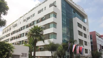 Façade de lâhĂ©bergement