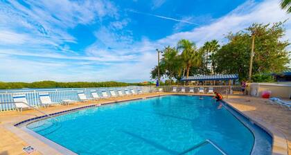 Beach Resort Studio - Bay side balcony- Sleeps 4 !