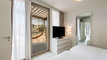 Suite, 1 Schlafzimmer, Terrasse (Bungalow) | Hochwertige Bettwaren, Minibar, Zimmersafe