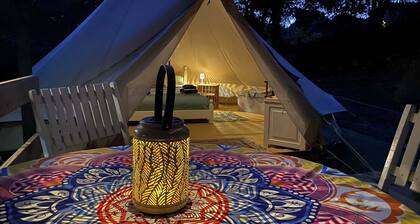 Walnut Star Tent @finders Keepers France. Adults Only Retreat. 13 Acres and Lake