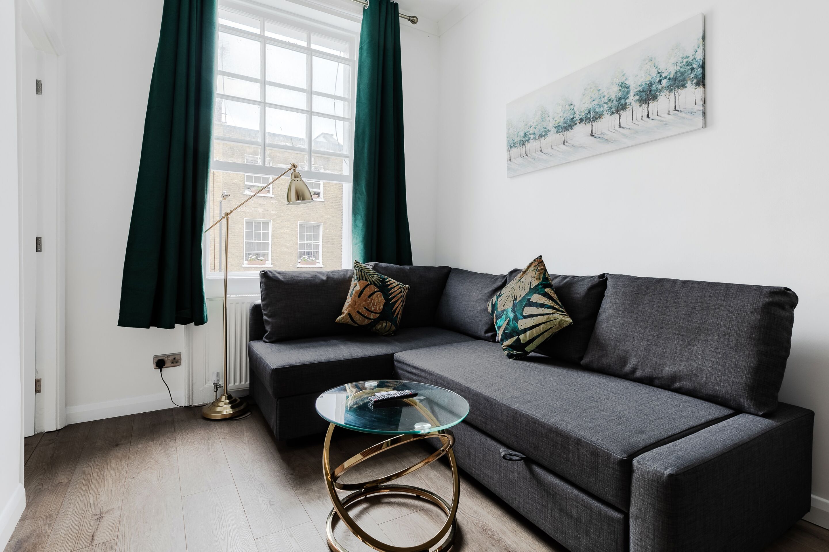 Classic Apartment, Private Bathroom, City View | Lounge