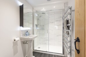 Shower, hair dryer