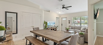 **NEW 4/2 pool home, private backyard, close to everything.
