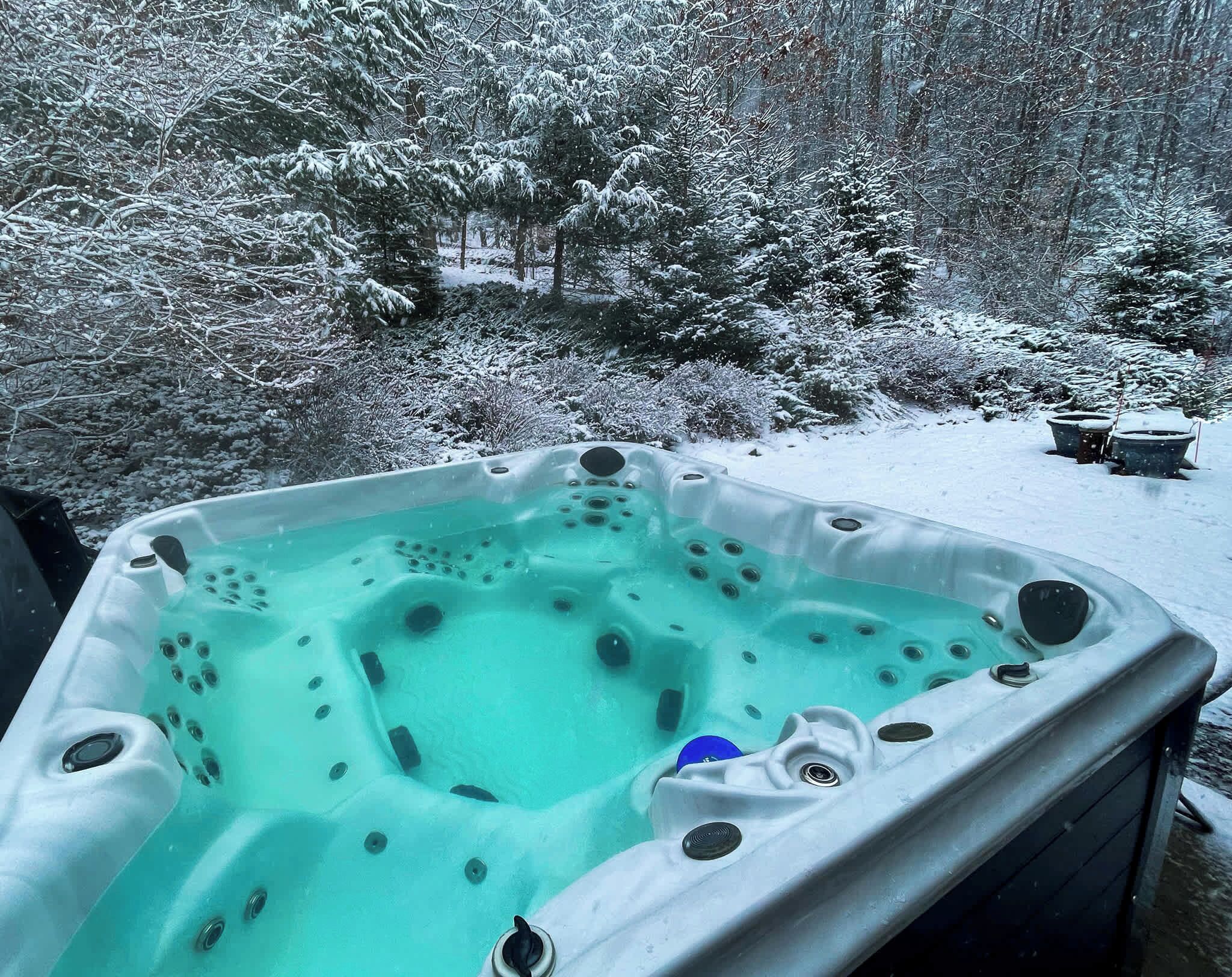 Baignoire à remous extérieure