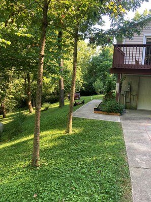 Overnattingsstedets uteområder