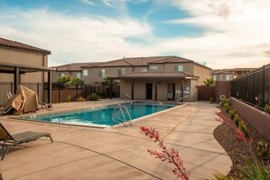 Una piscina climatizada