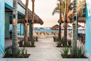 Plage à proximité, navette gratuite vers la plage, chaises longues
