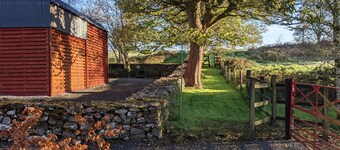Traditional 19th century farmhouse cottage.