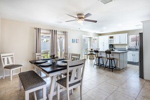 Dining - Resort Style Backyard- Heated Pool, Putting Green, Outdoor TV and Pool Table.  (Peoria)