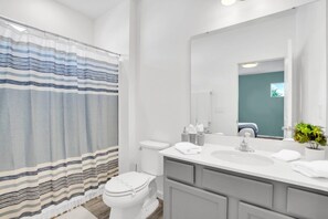 Hair dryer, towels