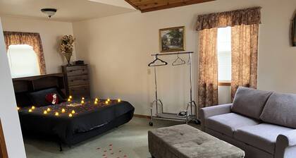 Perfect couple's retreat or family getaway less than an hour from Lake Michigan!