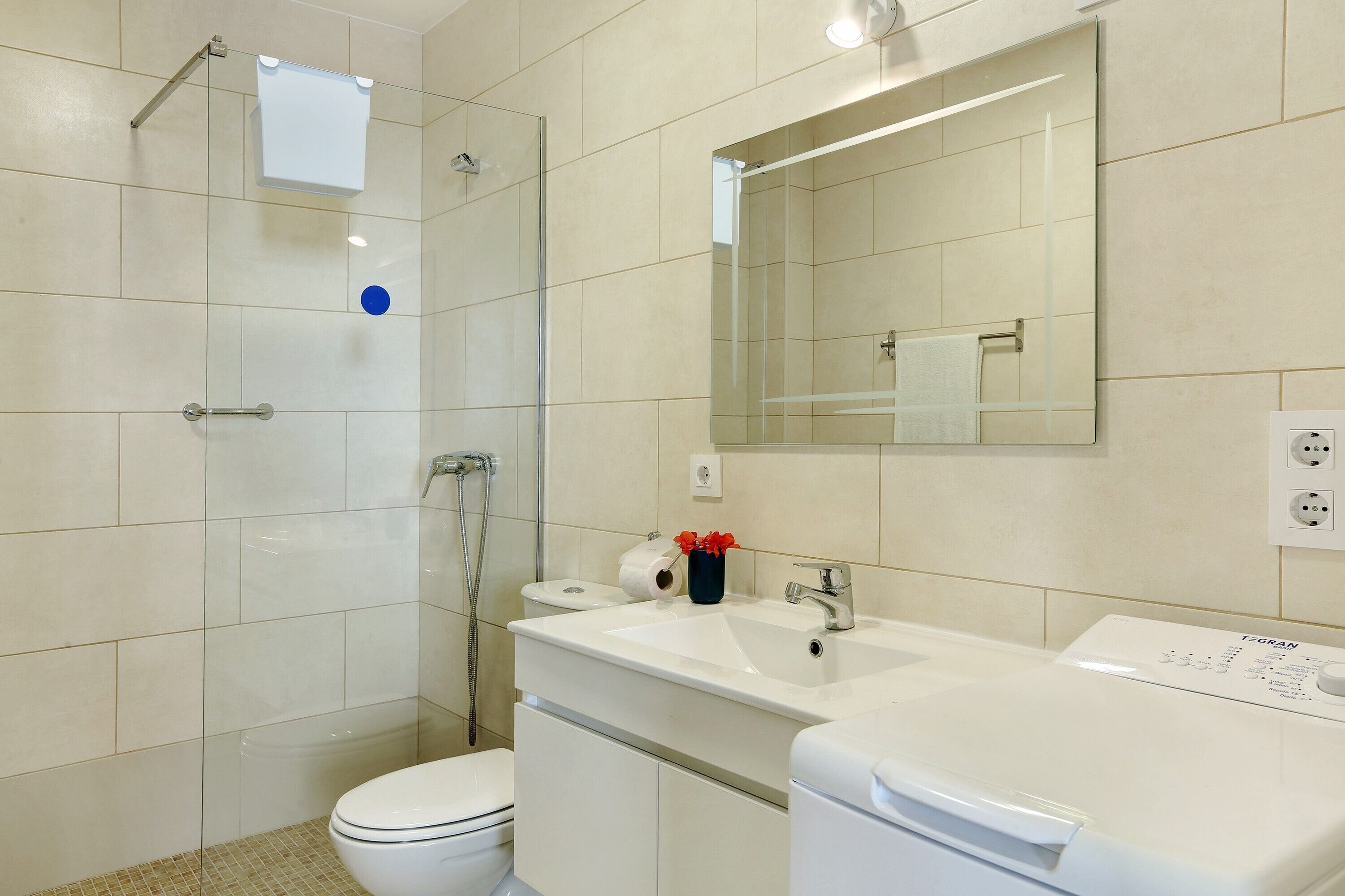 Dusche, Handtücher