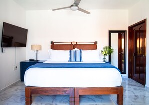 1 bedroom, iron/ironing board, Internet, bed sheets - In the Heart of Old Town, Newly Renovated Villa Sorpresa Unit 5 1BD Studio for r (Puerto Vallarta)