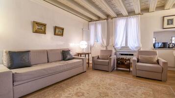 Departamento Deluxe | Área de sala de estar