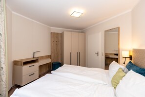2 habitaciones, caja de seguridad en la habitación, wifi y ropa de cama