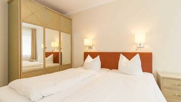 2 Schlafzimmer, Zimmersafe, WLAN, Bettwäsche