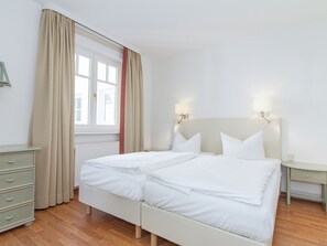 2 Schlafzimmer, Zimmersafe, WLAN, Bettwäsche