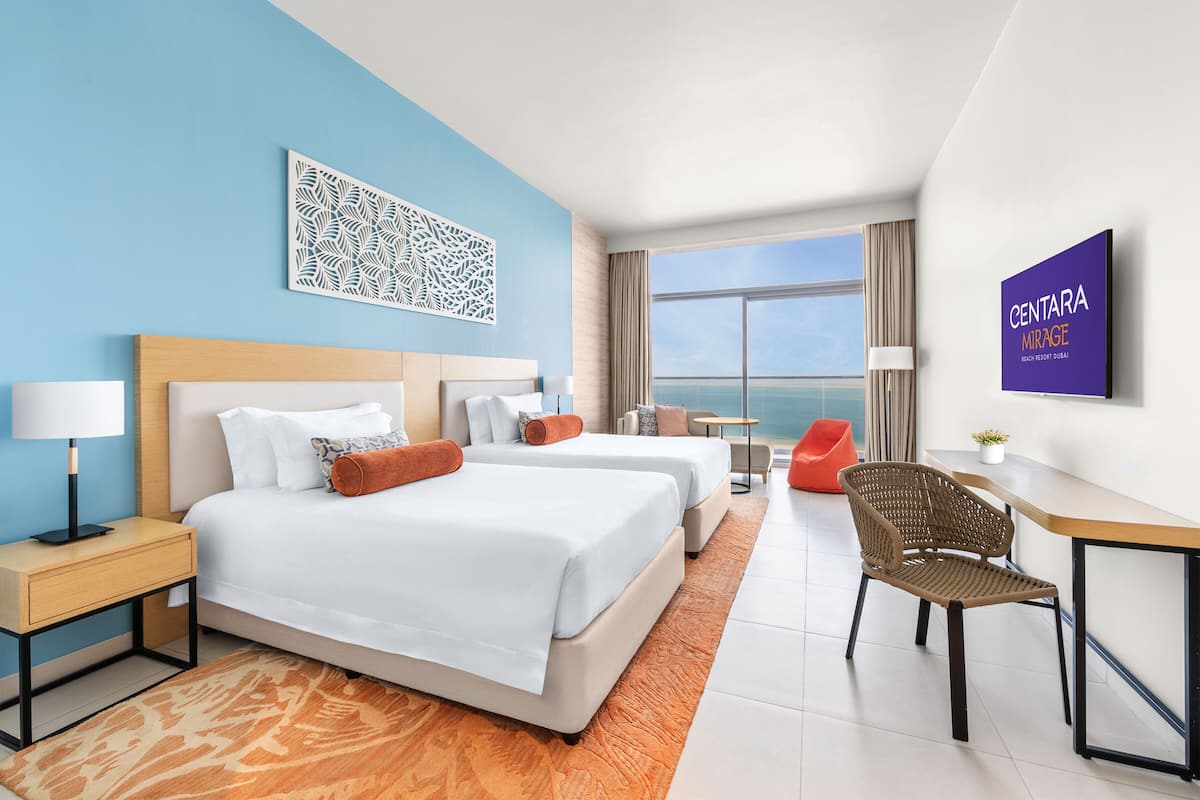 Ropa de cama de alta calidad y minibar