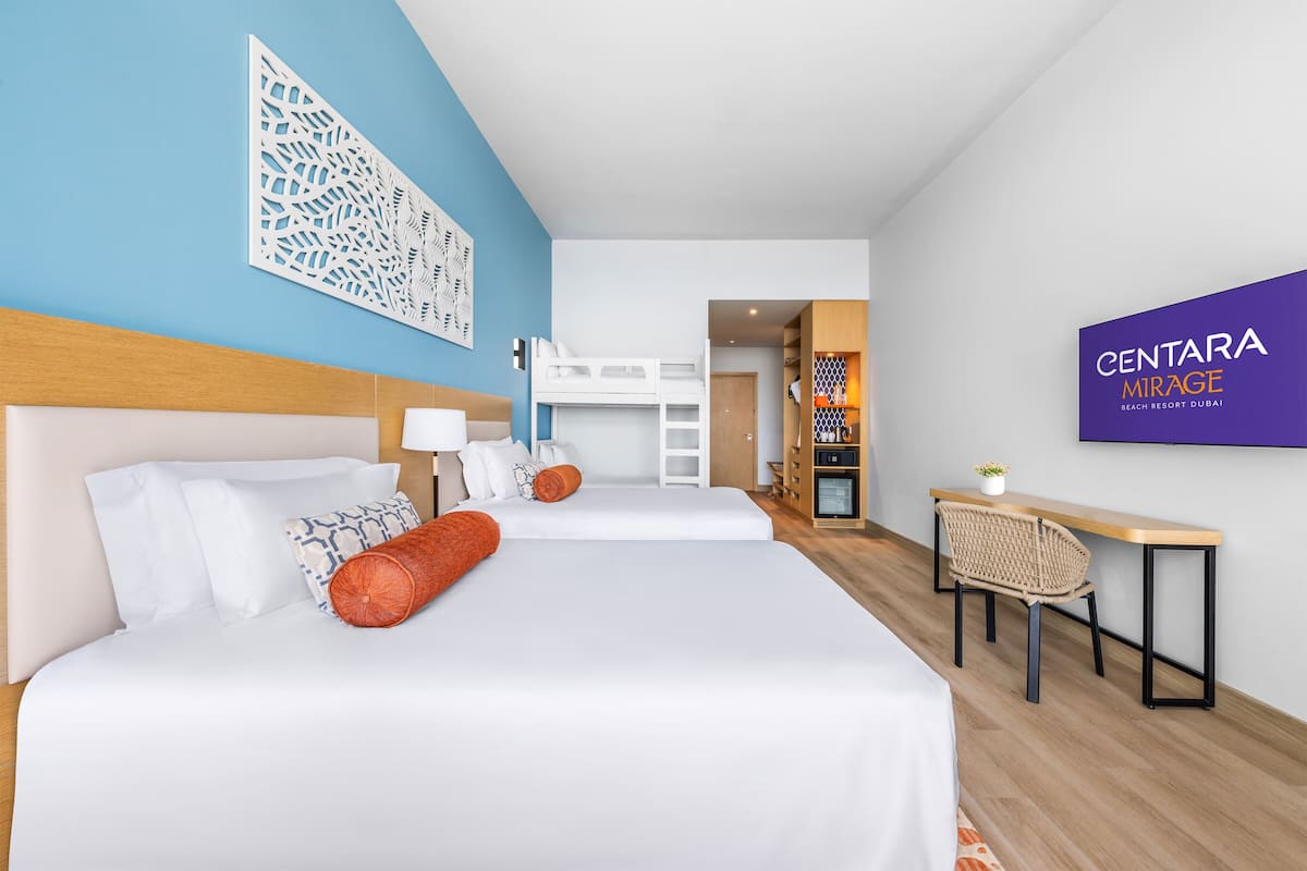Ropa de cama de alta calidad y minibar