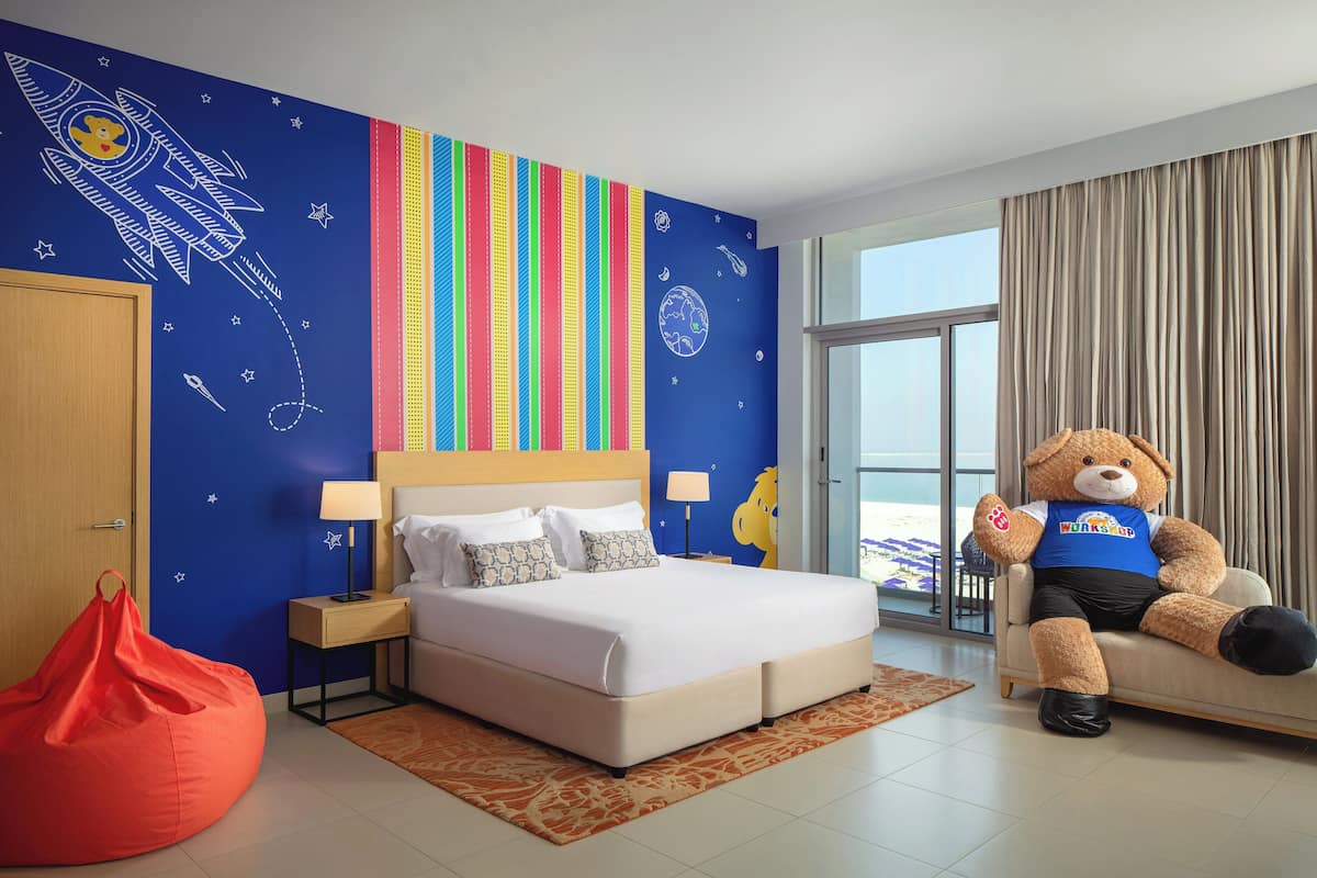 Junior Suite, Sea View (Mirage, Build-A-Bear Edition) | 1 bedroom, premium bedding, minibar, in-room safe
