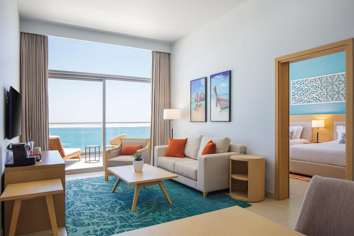 suite, 2 bedrooms (mirage, panoramic sea view) | 1 bedroom, premium bedding, minibar, in-room safe