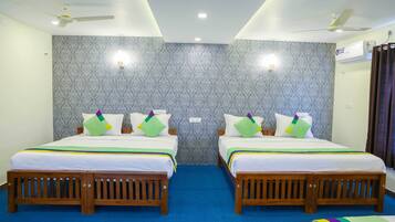 Desk, iron/ironing board, rollaway beds, bed sheets