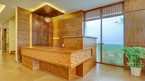 Reception - Treebo Golden Terminal, Kochi Airport (Aluva)