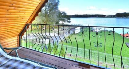 Large holiday home with a lake view