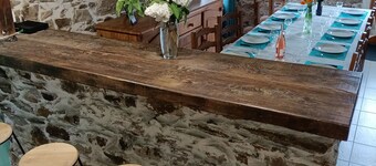 Gîte La Morinière with its terrace and enclosed garden without any vis-à-vis.