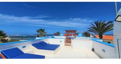 Privilege Bay-Villa Chennai-sea view and natural park view. Beachfront location.