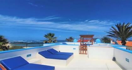 Privilege Bay-Villa Chennai-sea view and natural park view. Beachfront location.