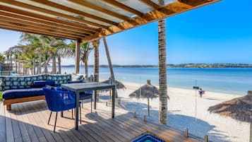 Luxury Hotel Cabin with Splash Pool | View from room