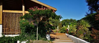 Chambre La Centrale : private terrace -Heated swimming pool, 5mn from the beach