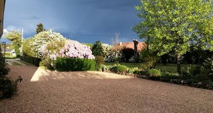 Spacious accommodation surrounded by greenery