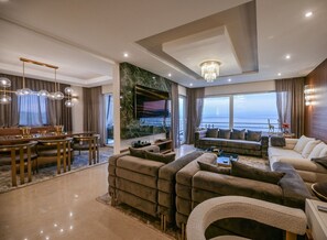 TV - Princess ***** apartment with panoramic sea view (Malinska)