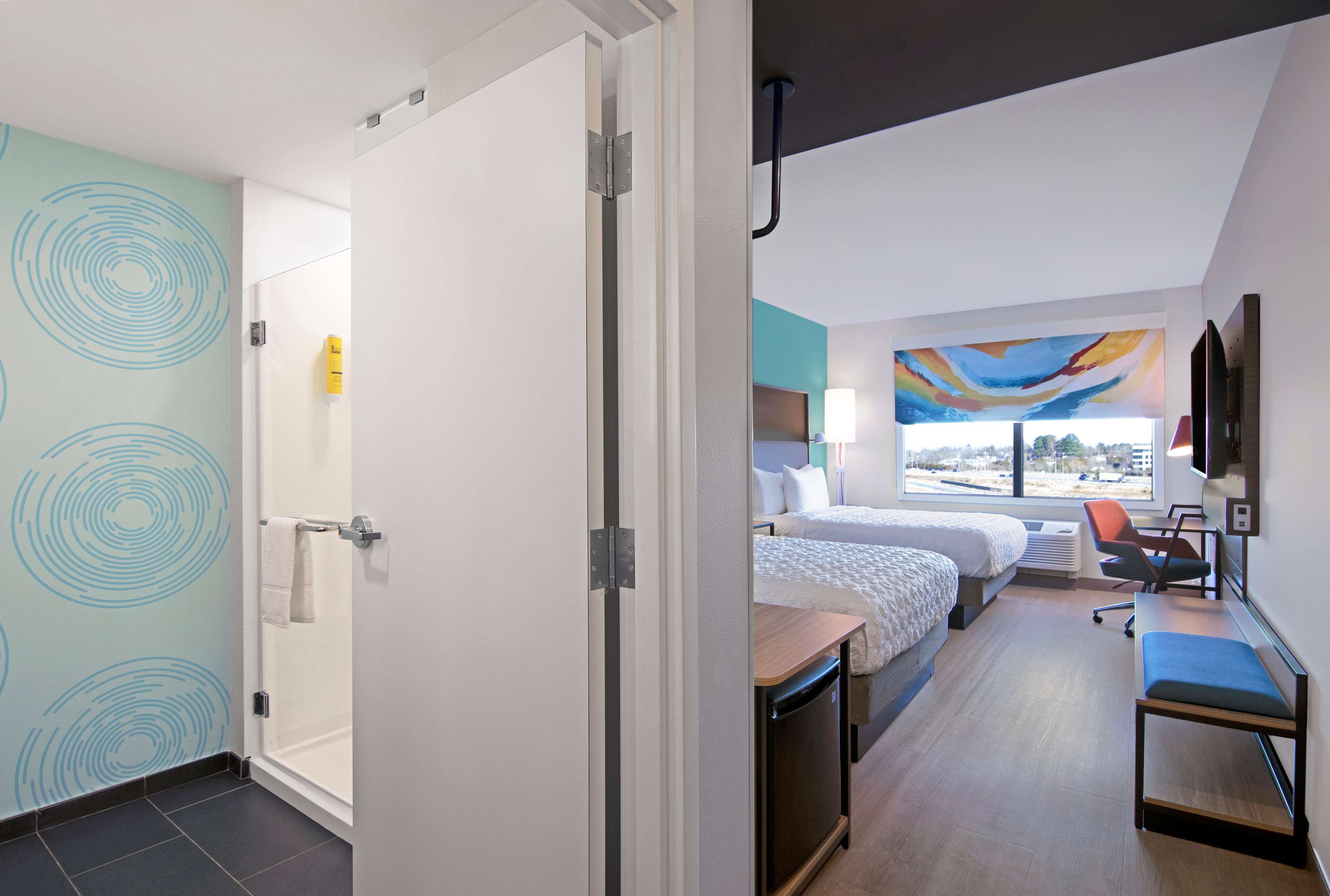 room, 2 queen beds | premium bedding, desk, laptop workspace, iron/ironing board